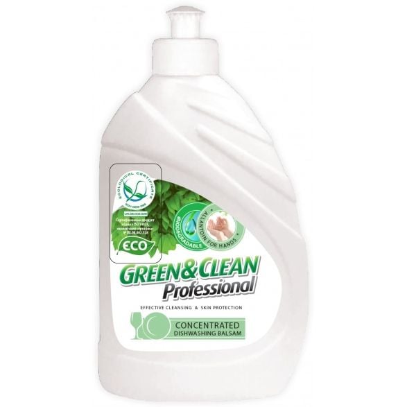 Бальзам для мытья посуды Green & Clean Professional, концентрат, 500 мл - фото 1