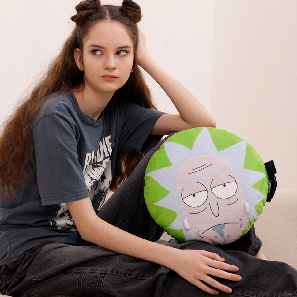 Декоративная подушка WP Merchandise Rick and Morty Лицо Рика (FRMRIKPIL22GN0003) - фото 5