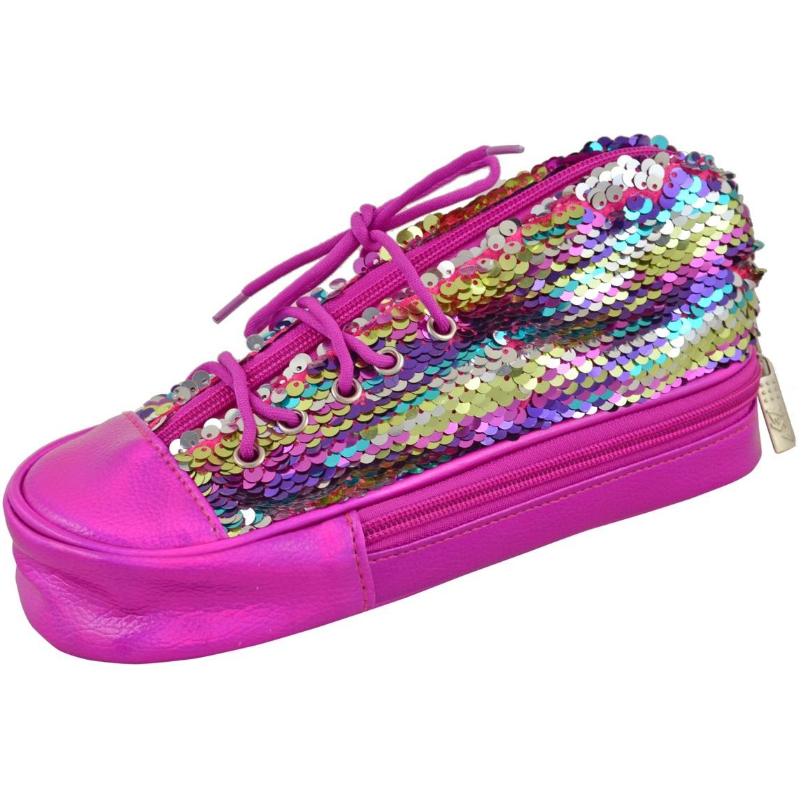 Пенал м'який Yes TP-24 Sneakers Rainbow, 10х24х9 см, рожевий (532722) - фото 3