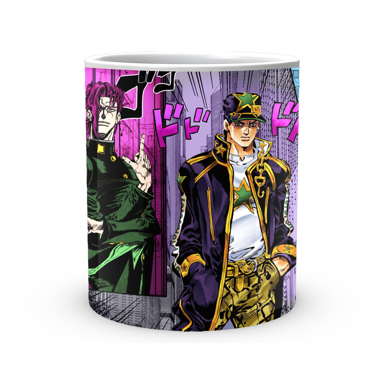 Кружка GeekLand Неймовірні пригоди ДжоДжо JoJo's Bizarre Adventure Персонажі Манга Колаж JJ 02.577 - фото 2