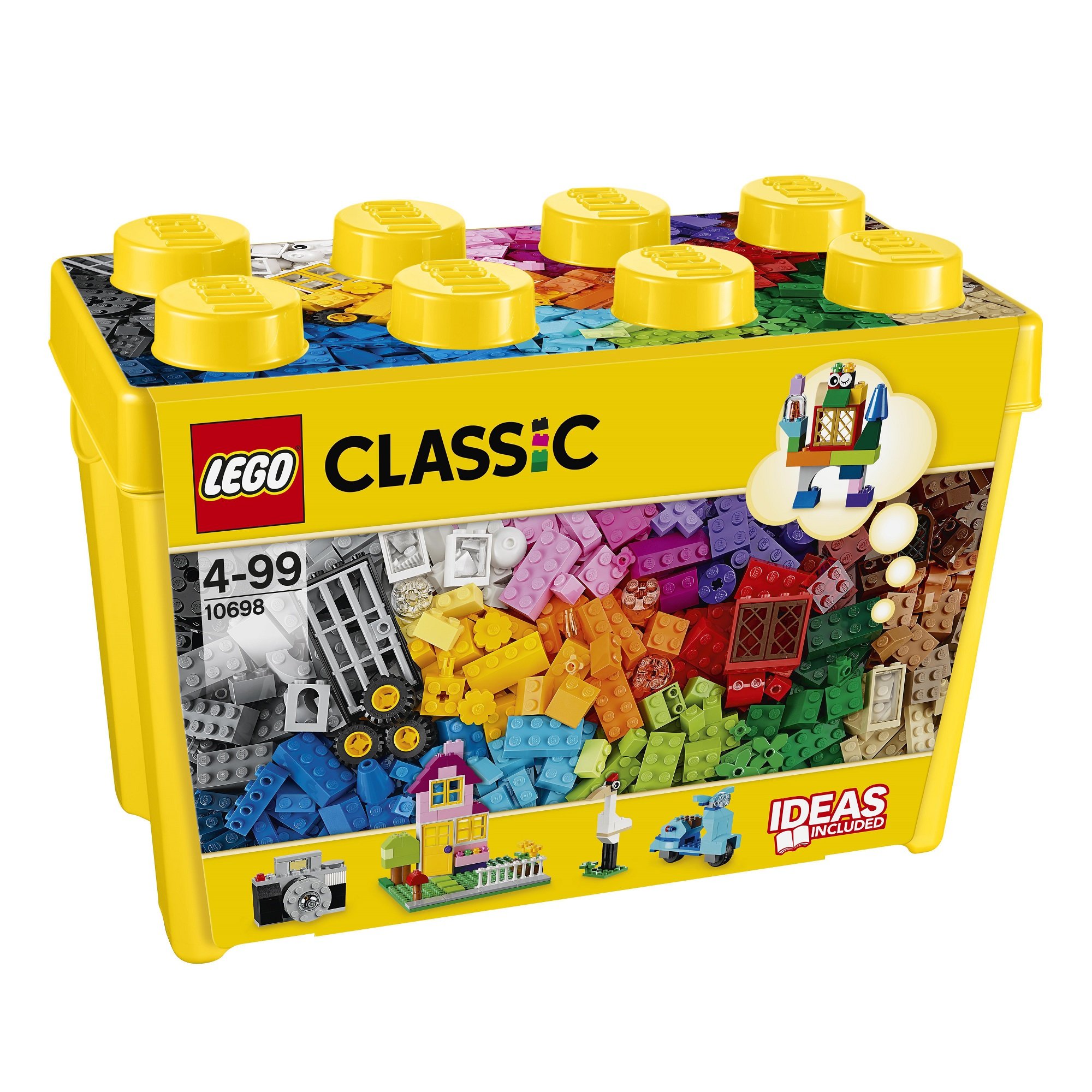 Конструктор LEGO Classic Большой набор для творчества, 790 деталей (10698) - фото 2