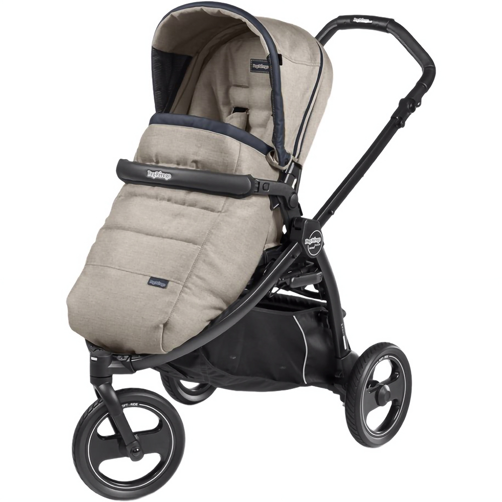 Прогулочная коляска Peg-Perego Book Scout Luxe Ecru бежевая (PACK04-00000000001) - фото 1