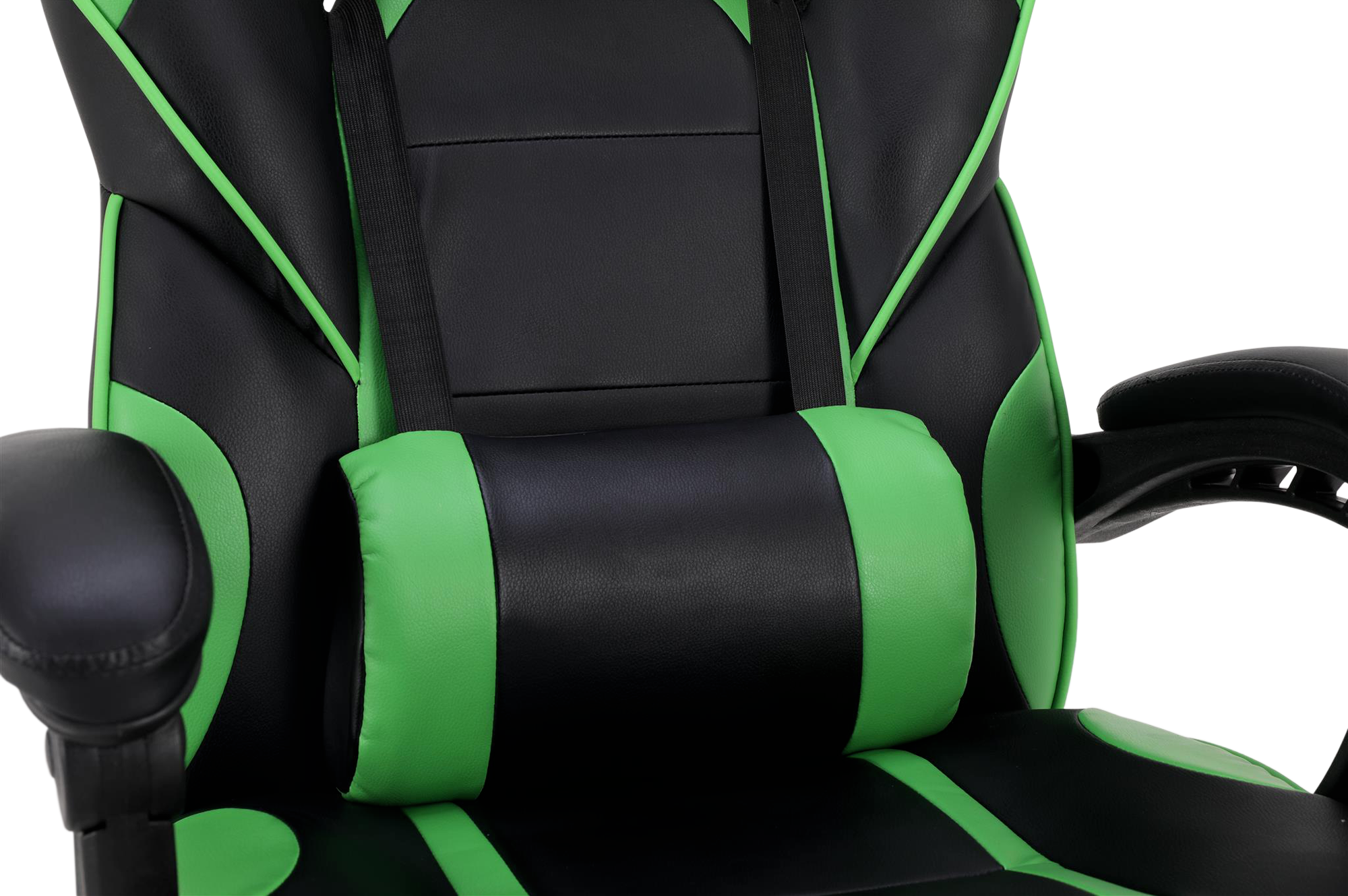 Геймерское кресло GT Racer черное с зеленым (X-2749-1 Black/Green) - фото 10