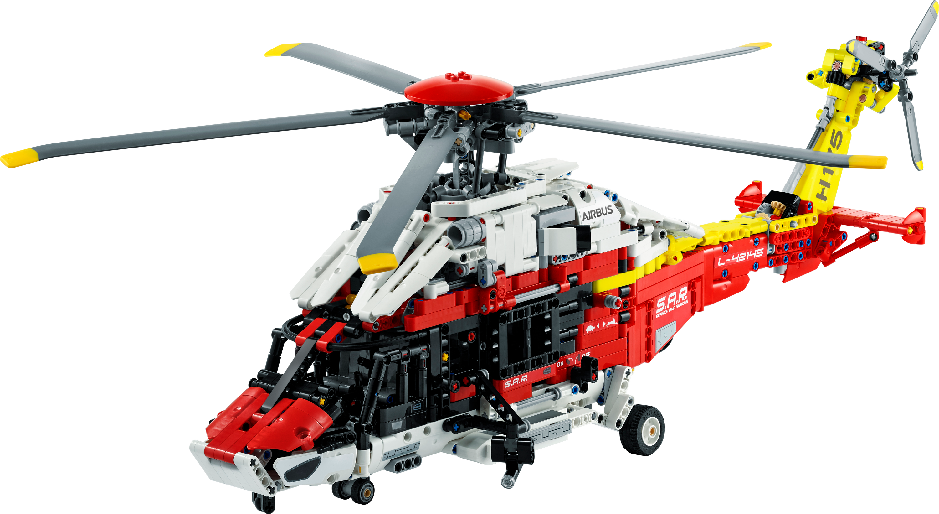 Конструктор LEGO Technic Рятувальний вертоліт Airbus H175, 2001 деталей (42145) - фото 2