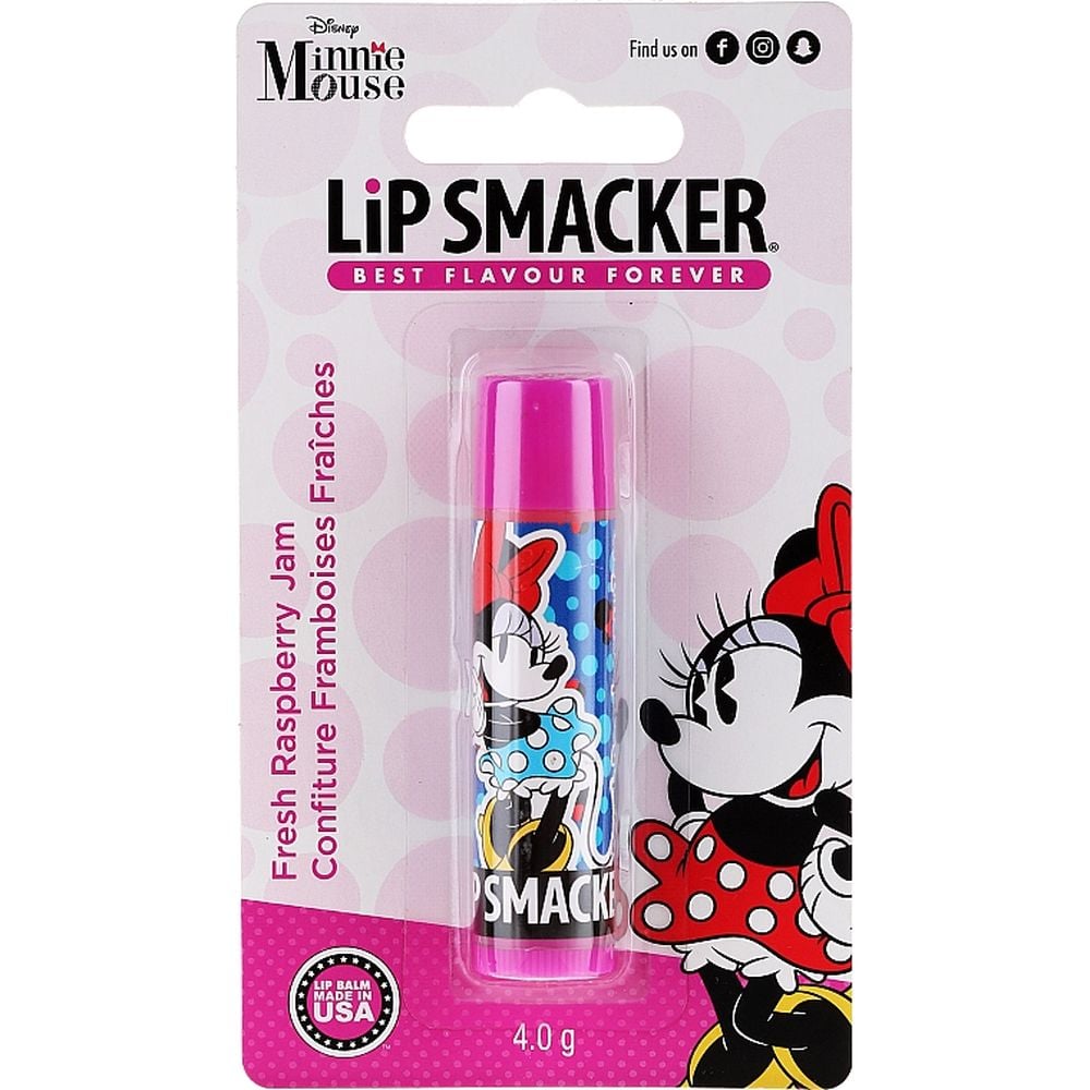 Бальзам для губ Lip Smacker Disney Minnie Mouse Fresh Raspberry Jam 4 г (459512) - фото 1