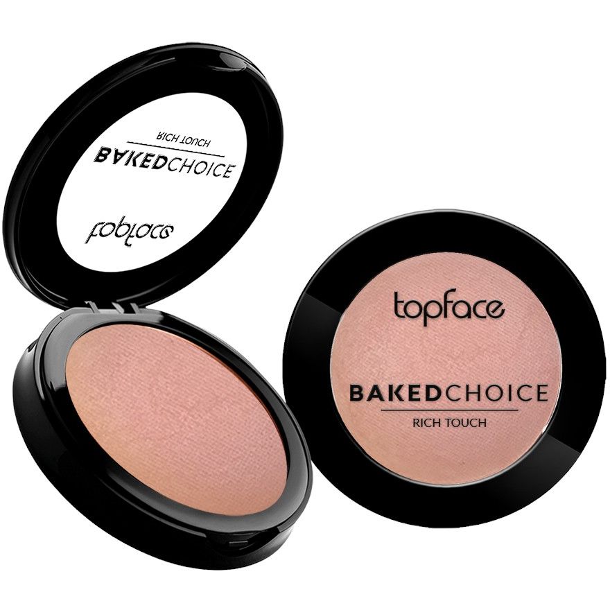 Рум'яна запечені TopFace Baked Choice Rich Touch Baked Blush On PT703 відтінок 05, 5 г - фото 1