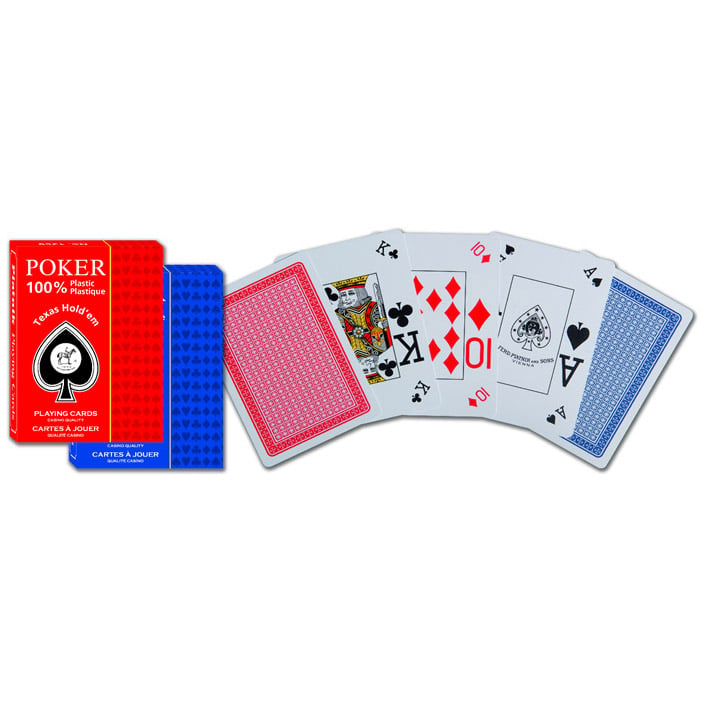 Карти гральні Piatnik Texas Hold'em, 55 карт (PT-135811) - фото 1