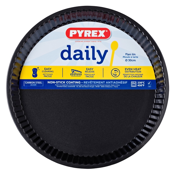 Форма для випікання з хвилястим бортом Pyrex Daily, 30 см, 1,8 л (6671820) - фото 1