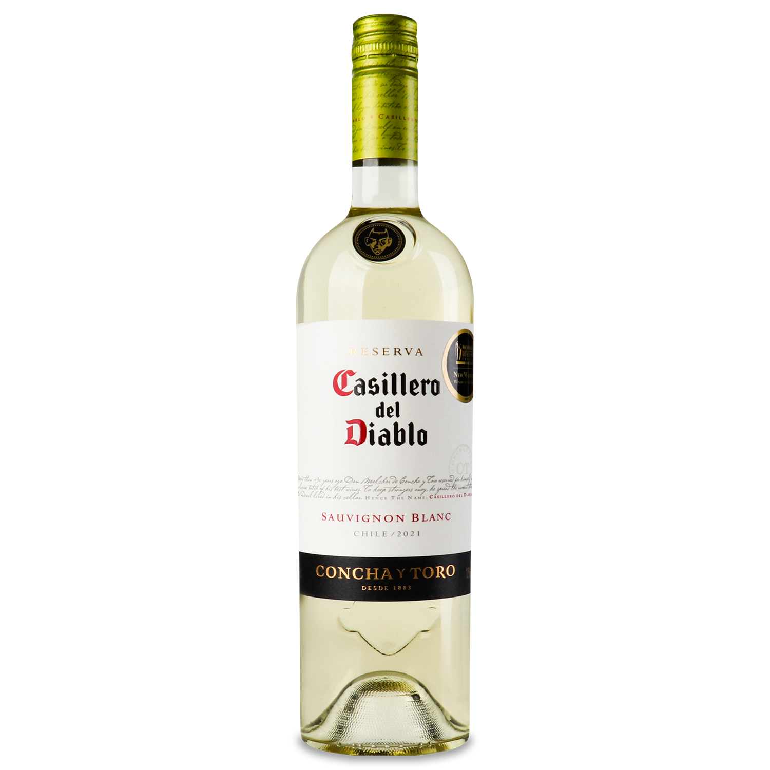 Вино Casillero del Diablo Reserva Sauvignon Blanc, біле, сухе, 12%, 0,75 л - фото 1
