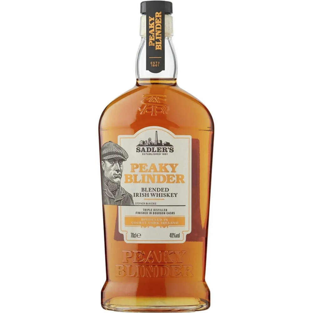 Віскі Sandler's Peaky Blinder Blended Irish Whiskey 40% 0.7 л - фото 1