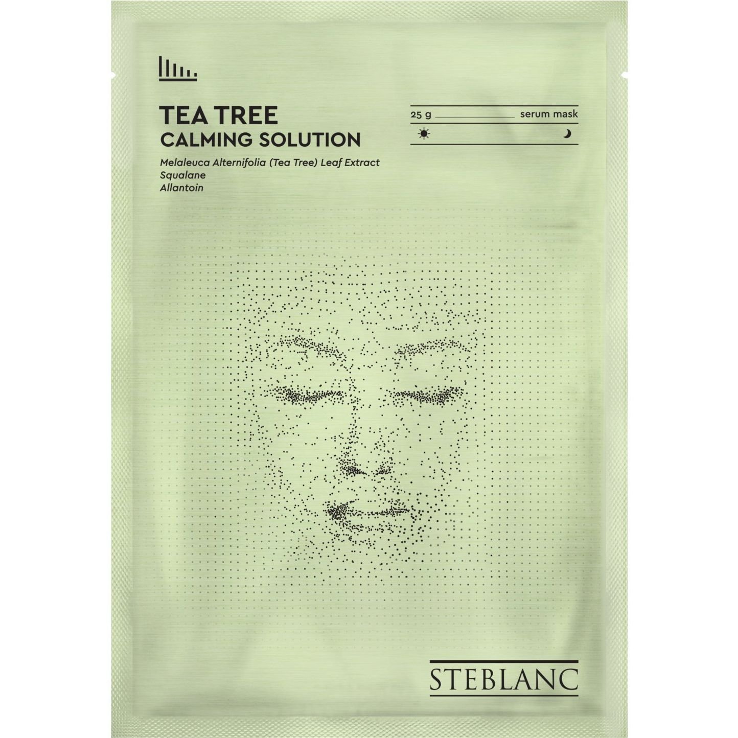 Тканевая маска-сыворотка Steblanc Tea Tree Calming Solution Увлажняющая с экстрактом чайного дерева, 25 г - фото 1