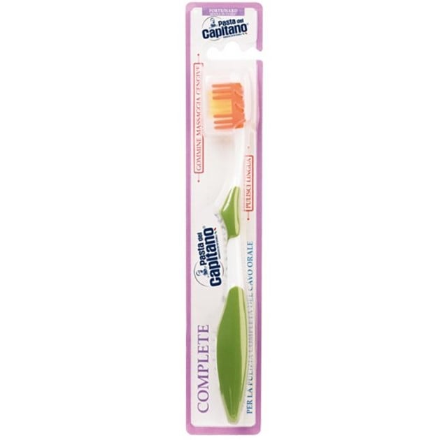 Зубна щітка Pasta Del Capitano Complete Professional Hard, зелений - фото 1