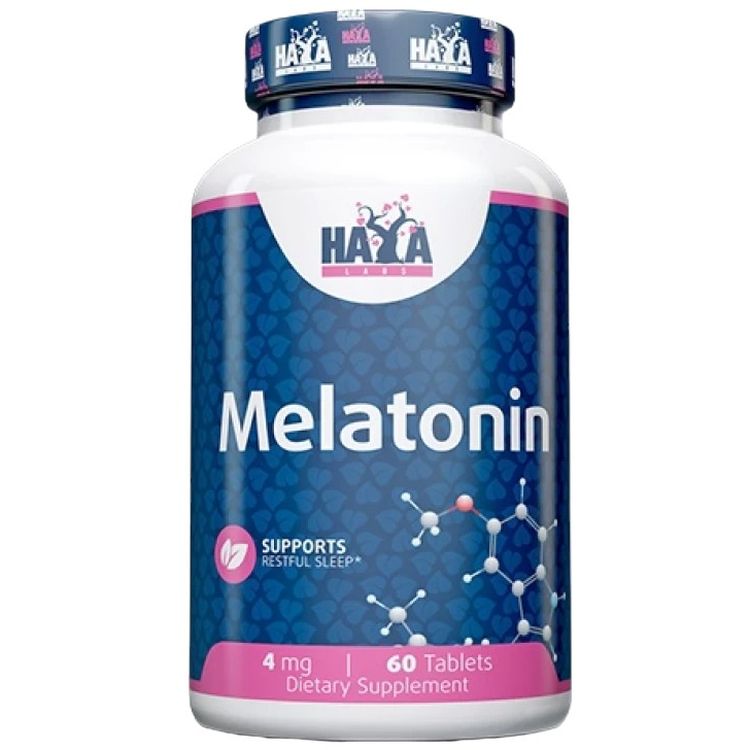 Мелатонин Haya Labs Melatonin 4 мг 60 таблеток (820440) - фото 1