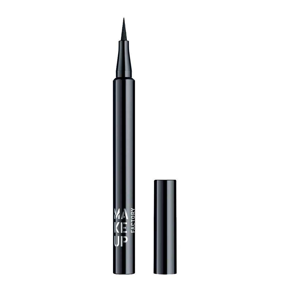 Жидкая подводка для глаз Make up Factory Full Precision liquid liner black, тон 01 (Black), 1 мл (510872) - фото 1