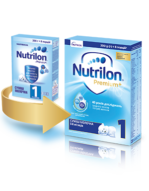 Суха молочна суміш Nutrilon Premium 1+, 200 г - фото 3