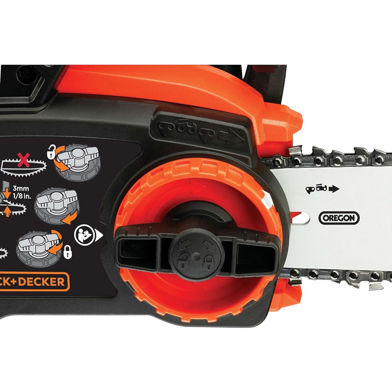 Пила ланцюгова Black+Decker акумуляторна (GKC3630L20-QW) - фото 5