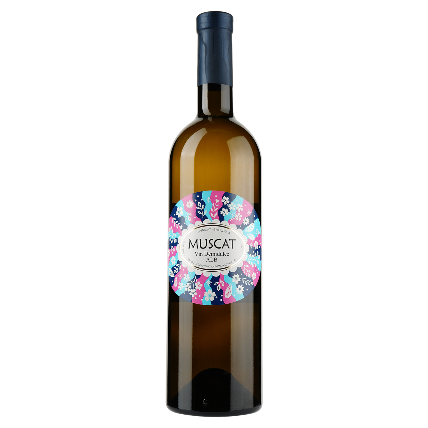 Вино Alianta vin Muscatto Muscat, біле, напівсолодке, 12%,0,75 л - фото 1
