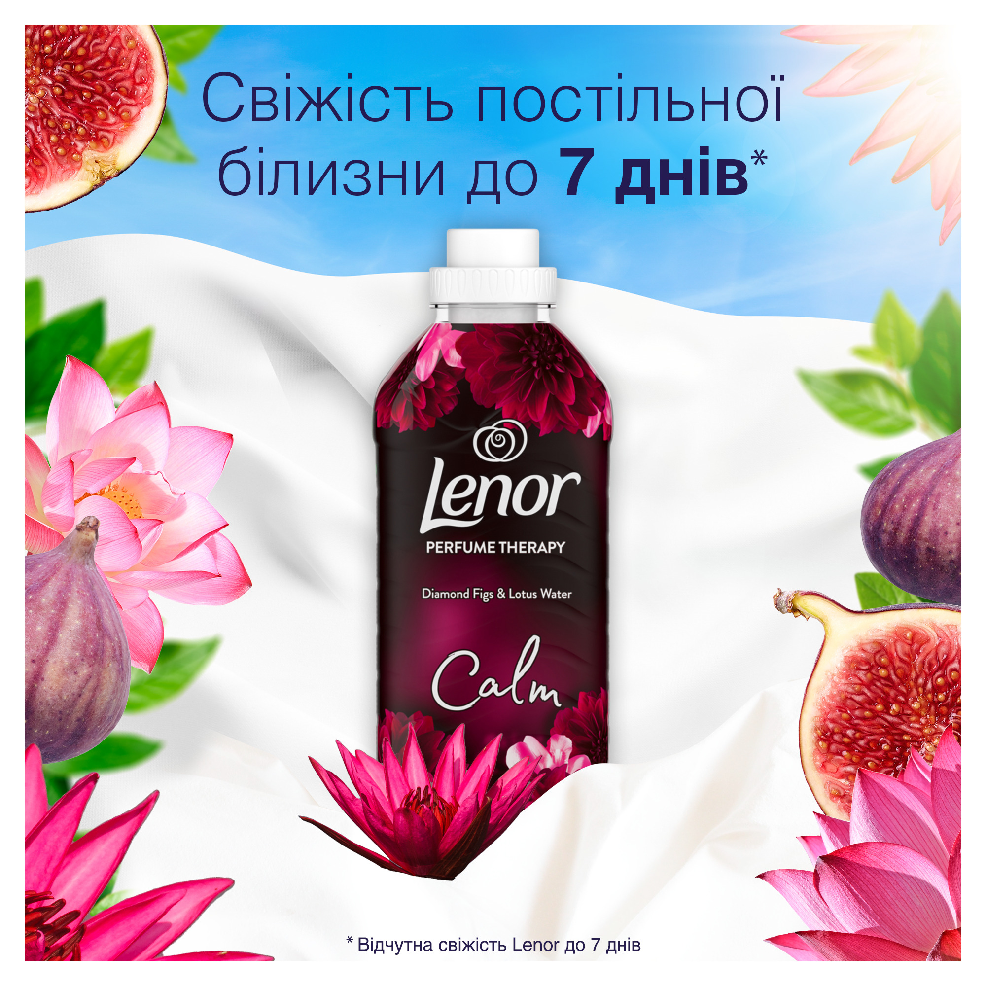 Кондиционер для белья Lenor Parfume Therapy Бриллиантовый инжир и вода лотоса 700 мл - фото 3