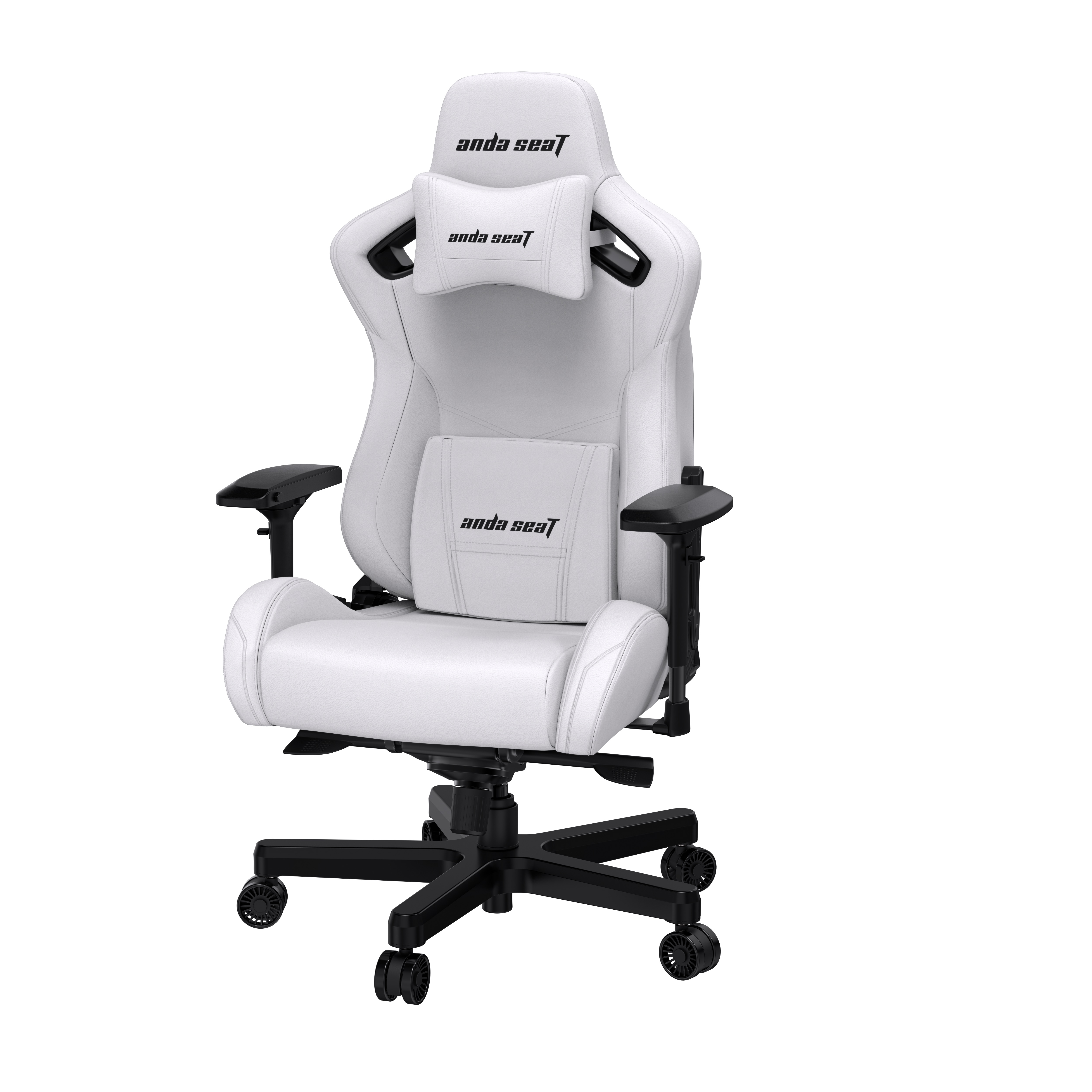 Кресло игровое Anda Seat Kaiser 2 Size XL White (AD12XL-07-W-PV-W01) - фото 2