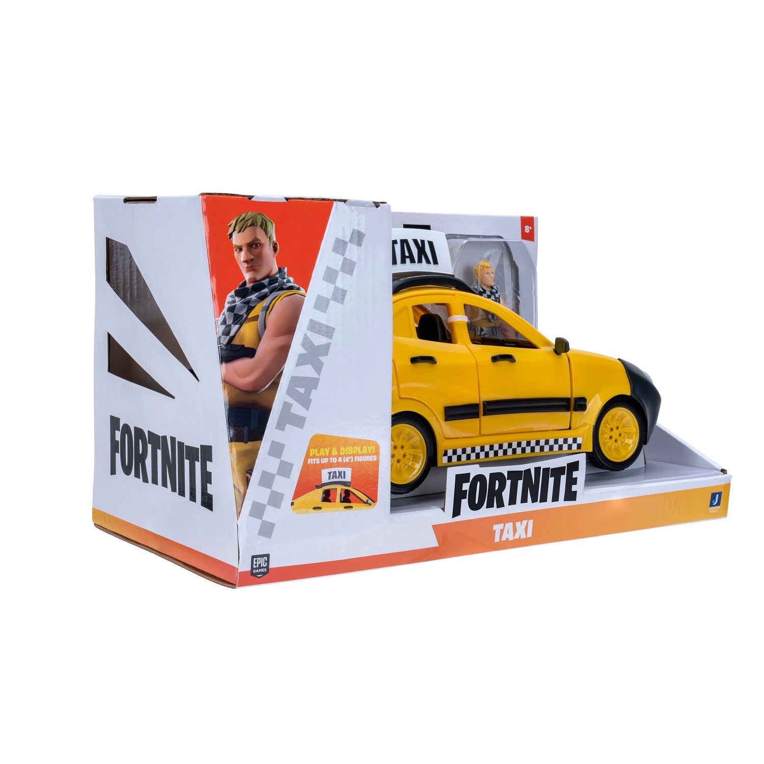 Ігровий набір Jazwares Fortnite Joy Ride Vehicle Taxi Cab, автомобіль і фігурка (FNT0817) - фото 15