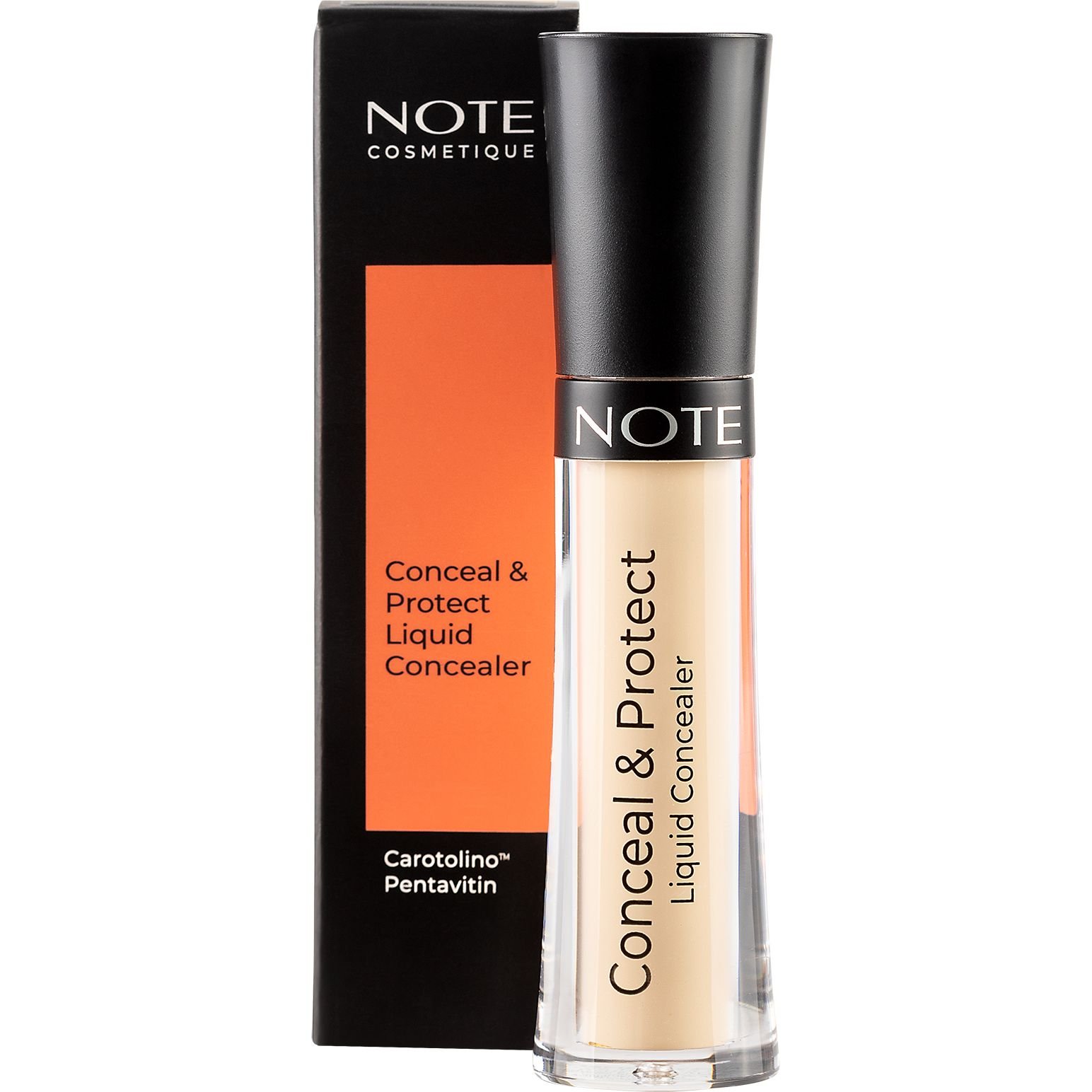 Рідкий консилер Note Cosmetique Conceal & Protect Liquid Concealer відтінок 03 (Soft Sand) 4.5 мл - фото 1