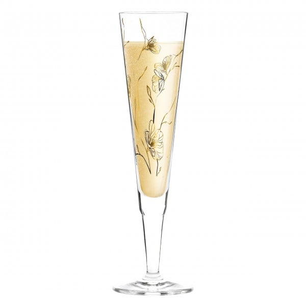 Бокал для шампанского Ritzenhoff Ветряные цветы от Marvin Benzoni, 205мл (1070277) - фото 2