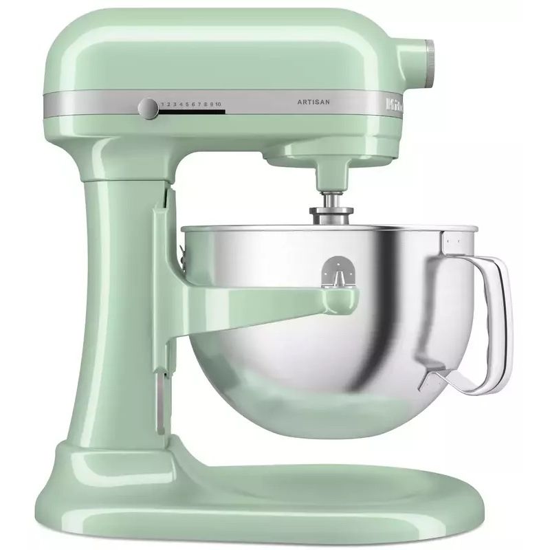 Планетарний міксер KitchenAid Artisan з підйомною чашею 5.6 л фісташковий (5KSM60SPXEPT) - фото 1