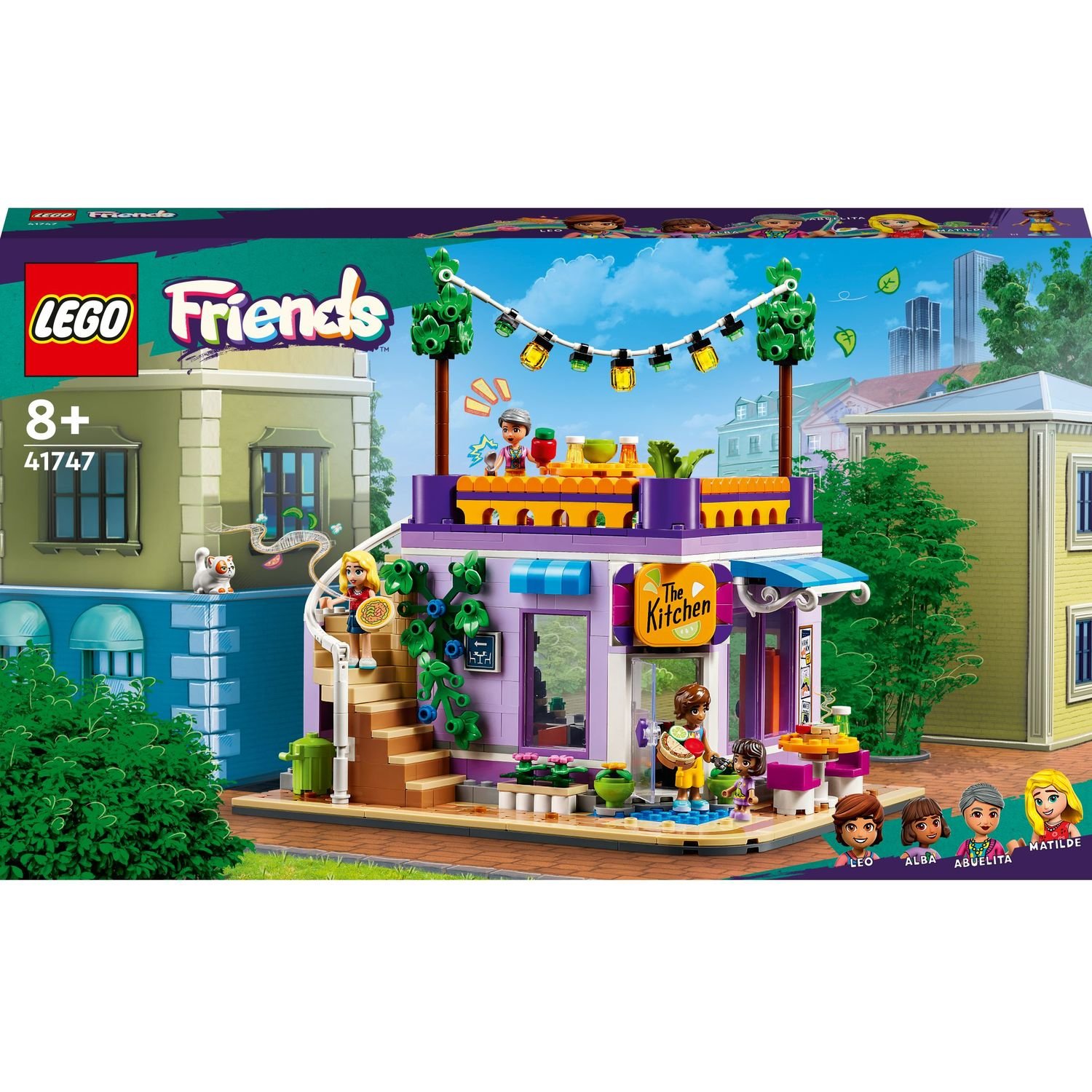 Конструктор LEGO Friends Хартлейк-Сіті. Громадська кухня, 695 деталей (41747) - фото 1