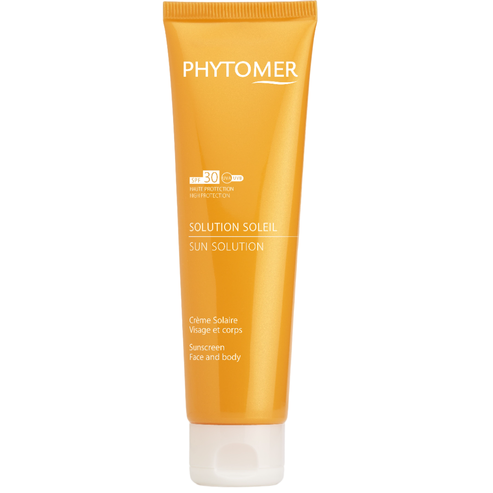 Солнцезащитный и укрепляющий крем для лица и тела Phytomer Protective Sun Cream Sunscreen SPF 30, 125 мл - фото 1
