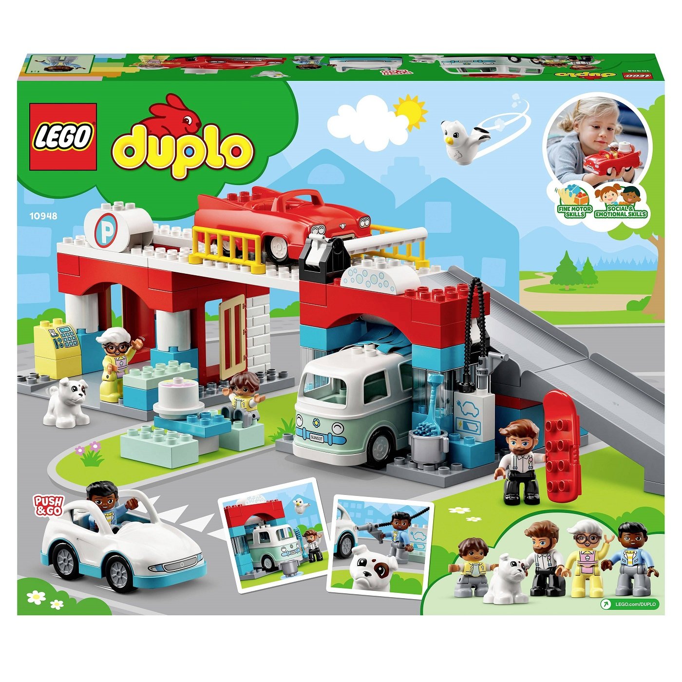 Конструктор LEGO DUPLO Town Гараж і автомийка, 112 деталей (10948) - фото 12