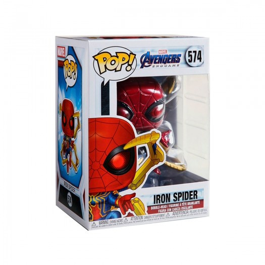 Коллекционная фигурка Funko POP! серии Мстители: Финал - Человек-Паук с нано-рукавицей - фото 4