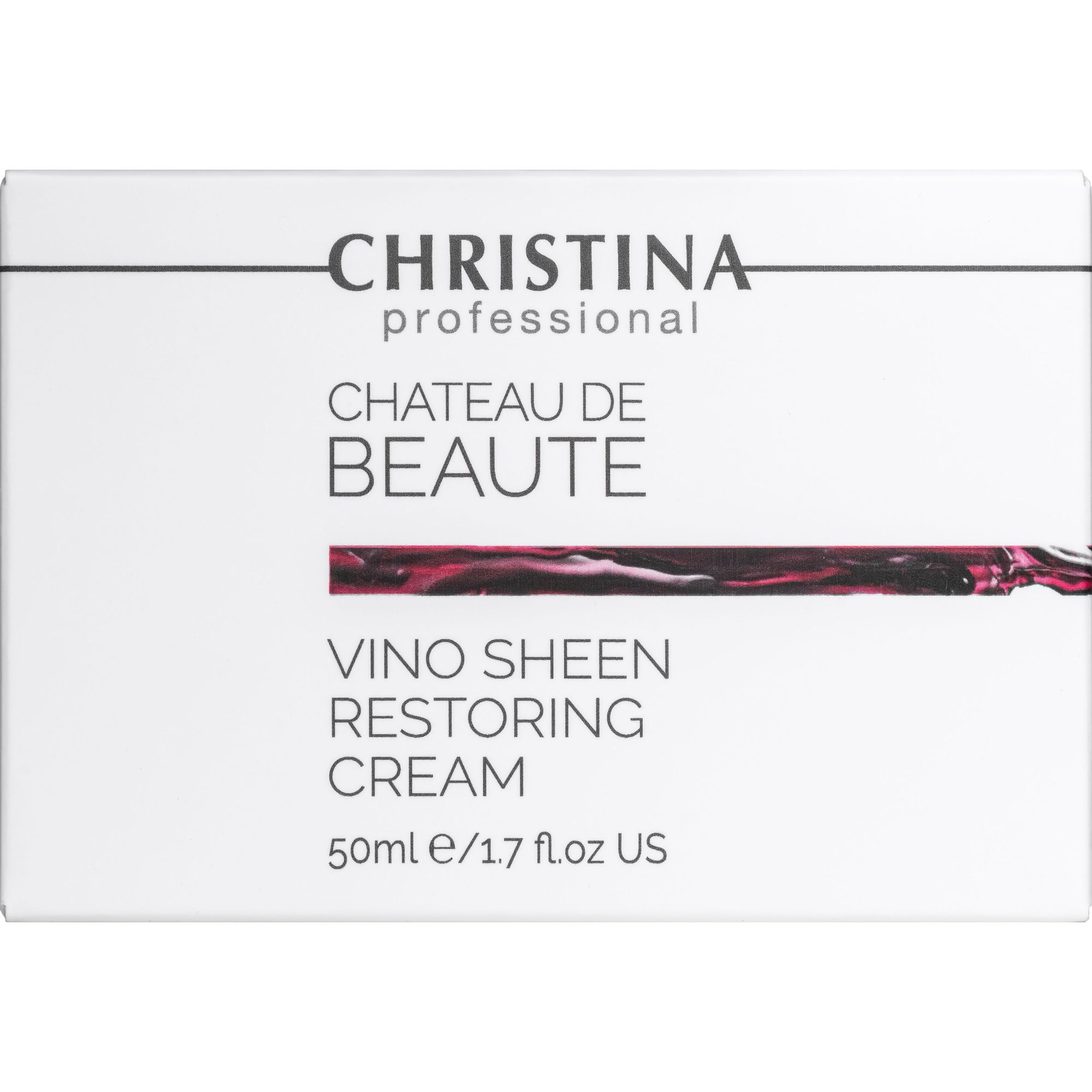 Восстанавливающий крем Christina Chateau de Beaute Безупречность Vino Sheen Restoring Cream 50 мл - фото 3