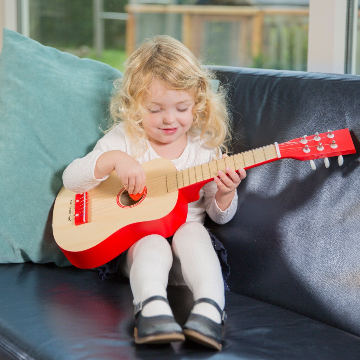 Дитяча гітара New Classic Toys червона (10300) - фото 3