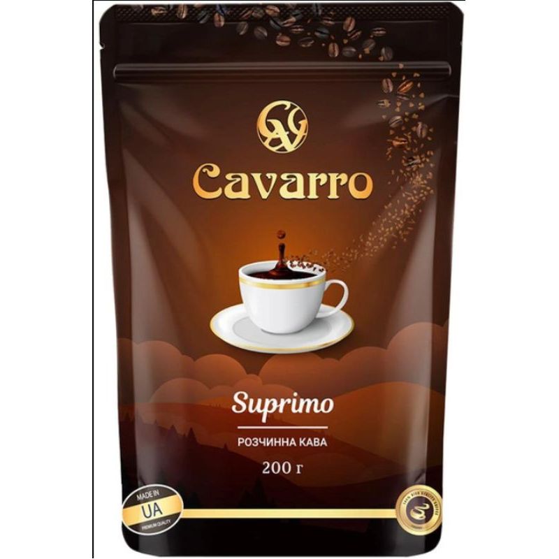 Кофе растворимый Cavarro Suprimo 200 г - фото 1