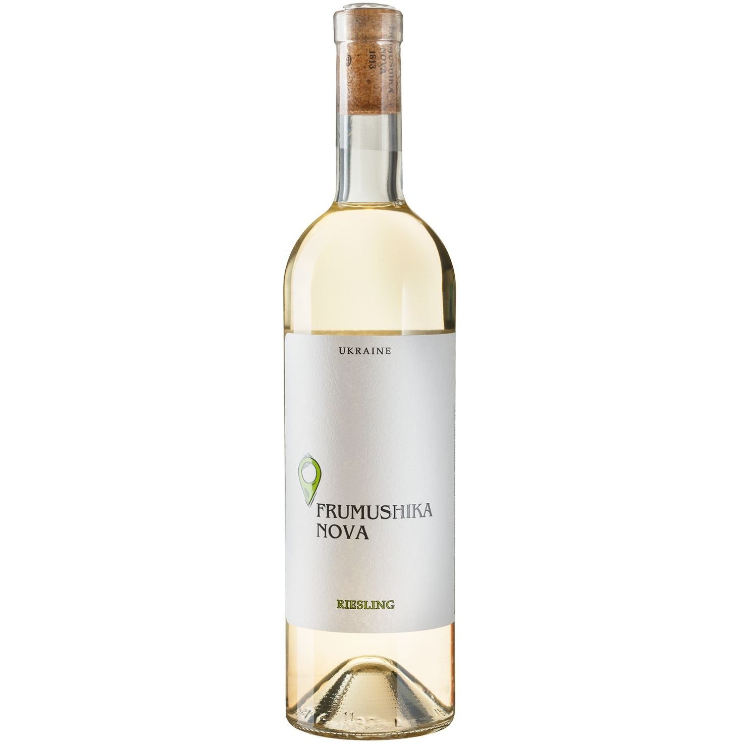 Вино Frumushika-Nova Рислинг белое сухое 0.75 л - фото 1