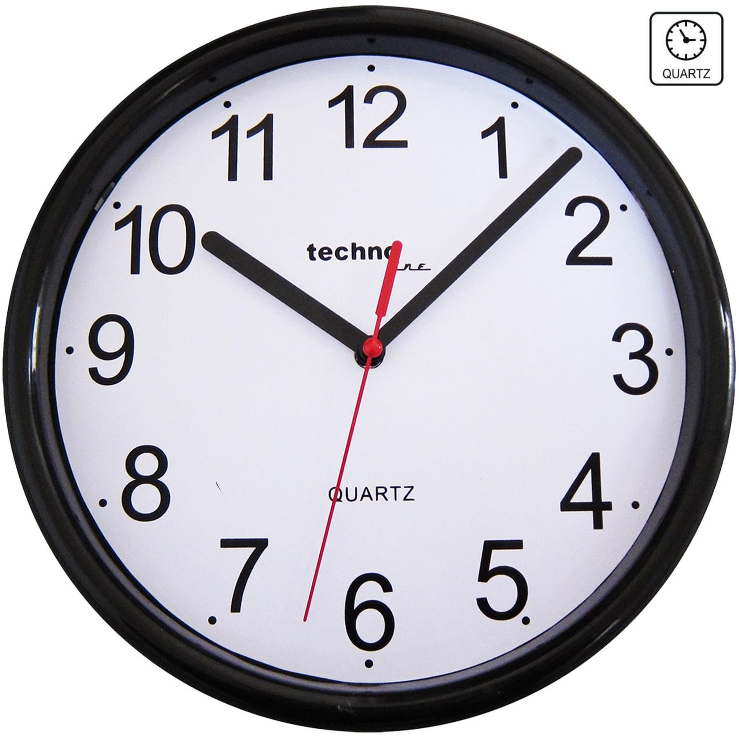 Часы настенные Technoline WT600 Black (WT600 schwarz) - фото 2