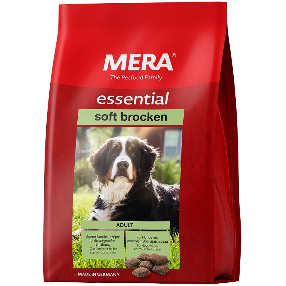 Сухий корм для дорослих собак з нормальним рівнем активності Mera Essential Soft Brocken, 12,5 кг (61250) - фото 1