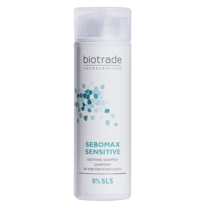 Шампунь для чувствительной кожи головы Biotrade Sebomax Sensitive, 200 мл (3800221840655) - фото 1