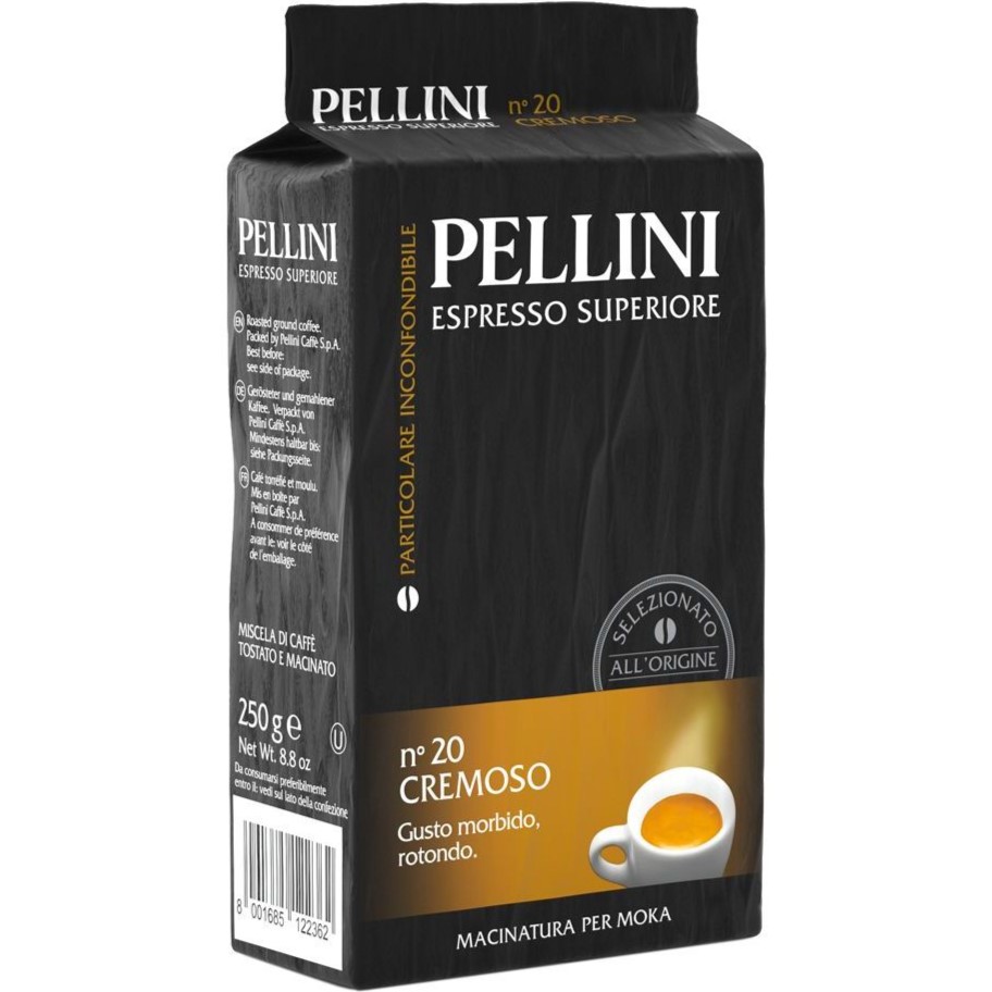 Кава мелена Pellini Gusto Bar натуральна смажена, 250 г - фото 2