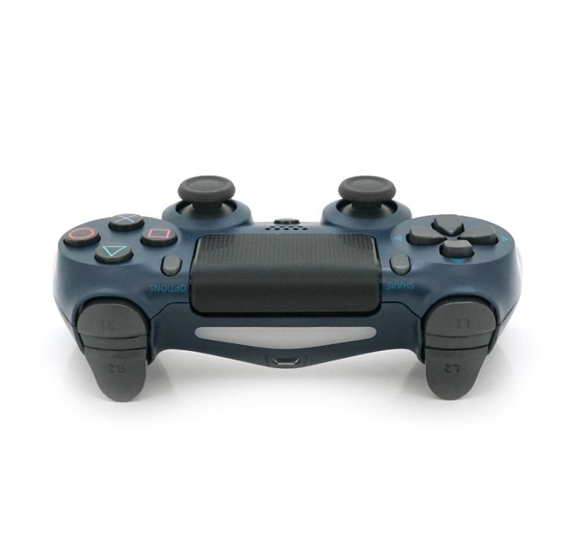 Геймпад джойстик Doubleshock Wireless PS4 Double Motor Vibration DualShock 4 Dark-Blue - фото 2