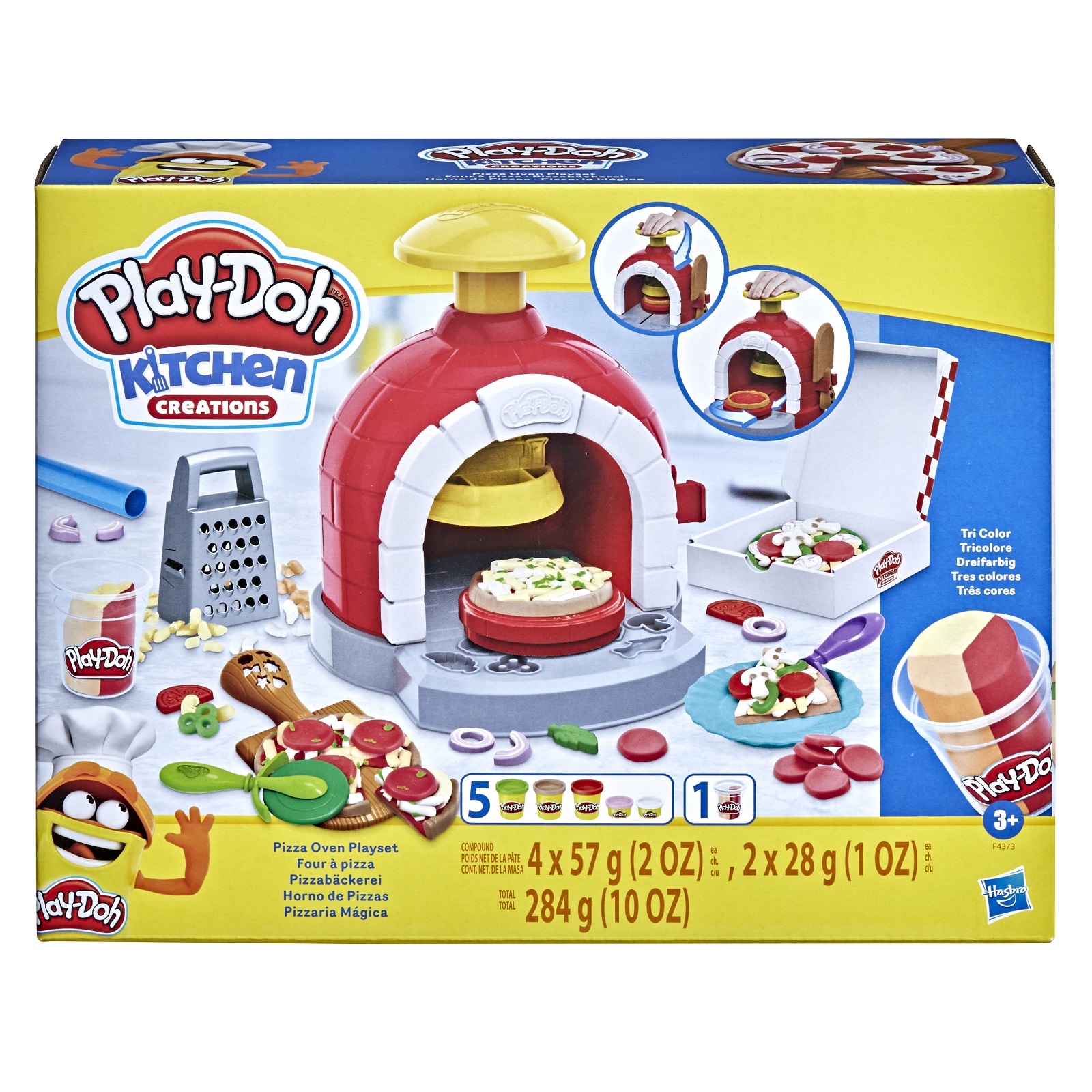 Ігровий набір для ліплення Hasbro Play-Doh Печемо піцу (F4373 ) - фото 1