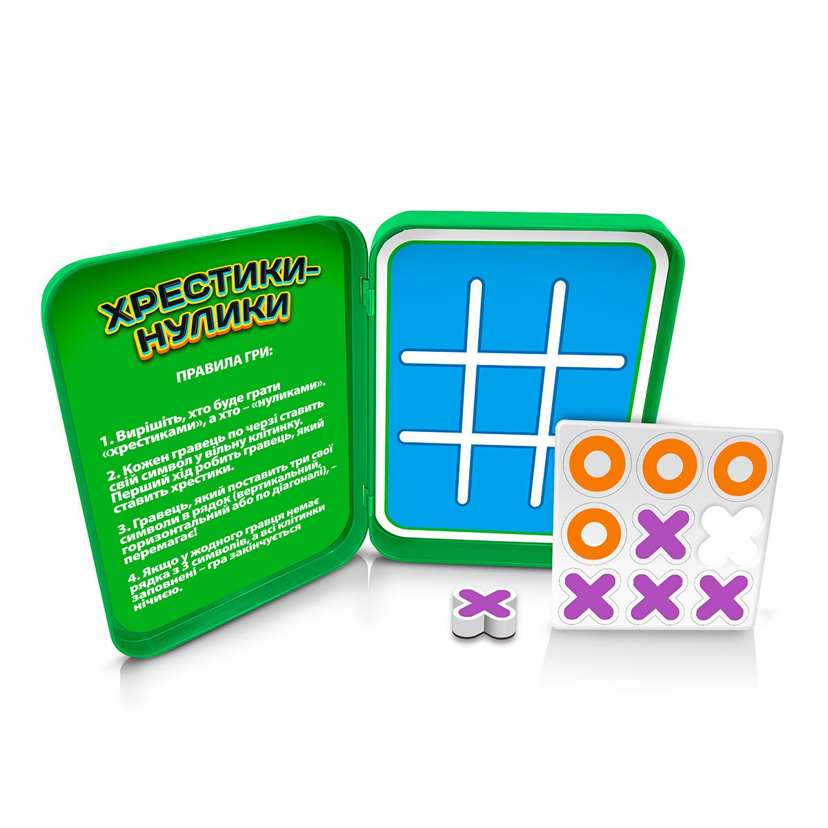 Настольная игра YaGo Крестики Нолики, магнитная (40110) - фото 2