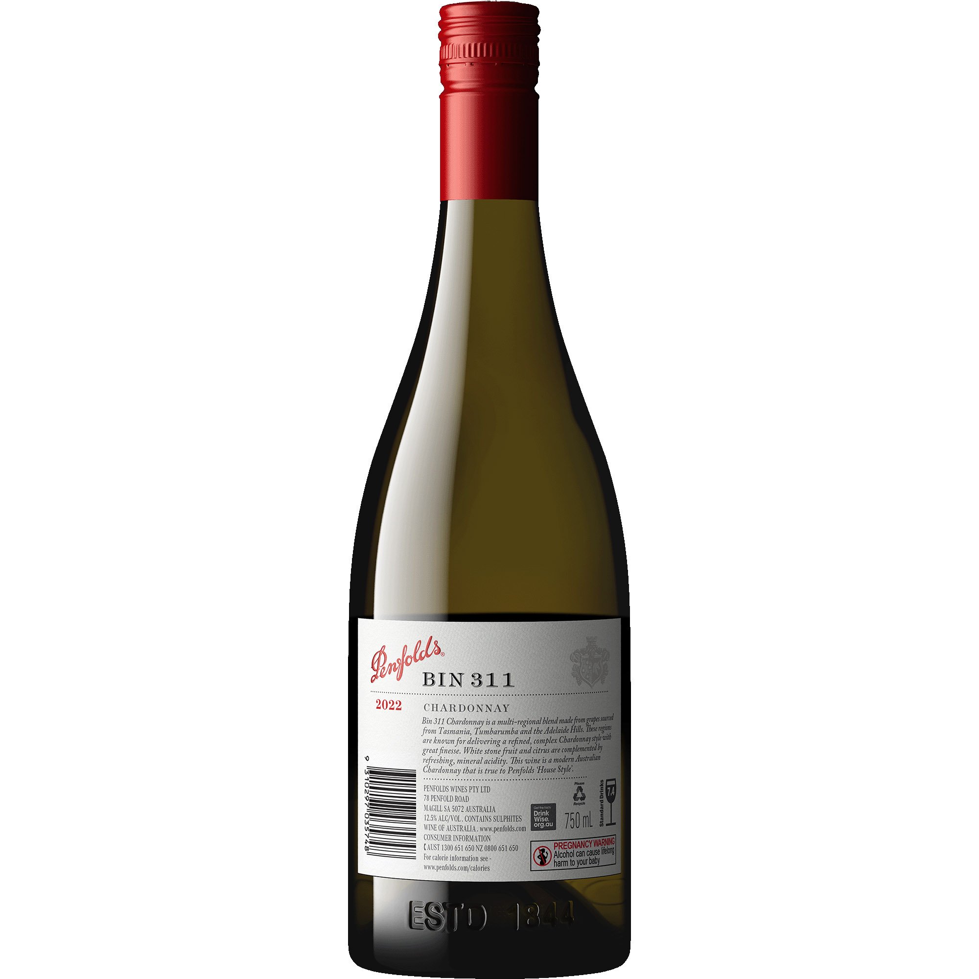 Вино Penfolds Bin 311 Chardonnay біле сухе 0.75 л - фото 2