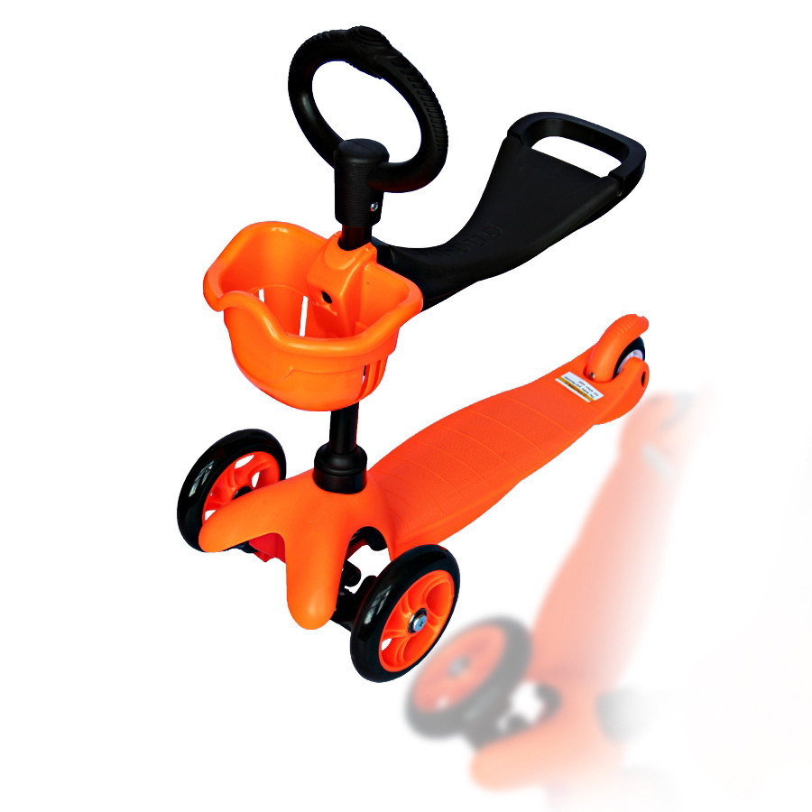 Самокат Eco-line Saddler оранжевый - фото 2