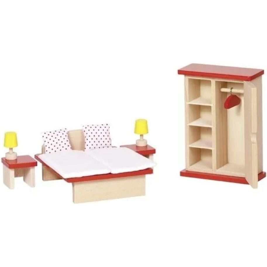 Набор для кукол Goki Мебель для спальни, 11 предметов (51715G) - фото 1