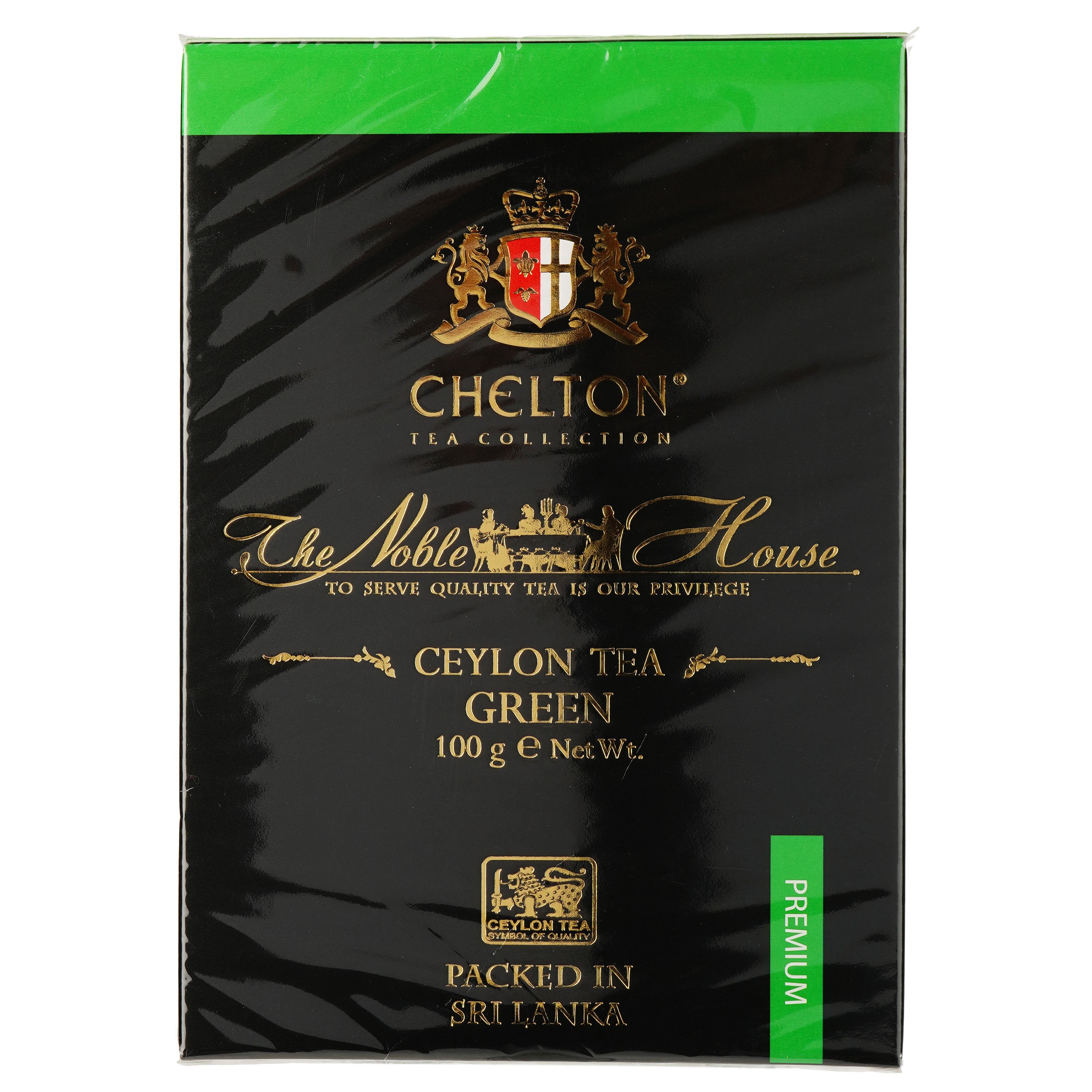 Чай зеленый Chelton The Noble House цейлонский, 100 г (890804) - фото 1