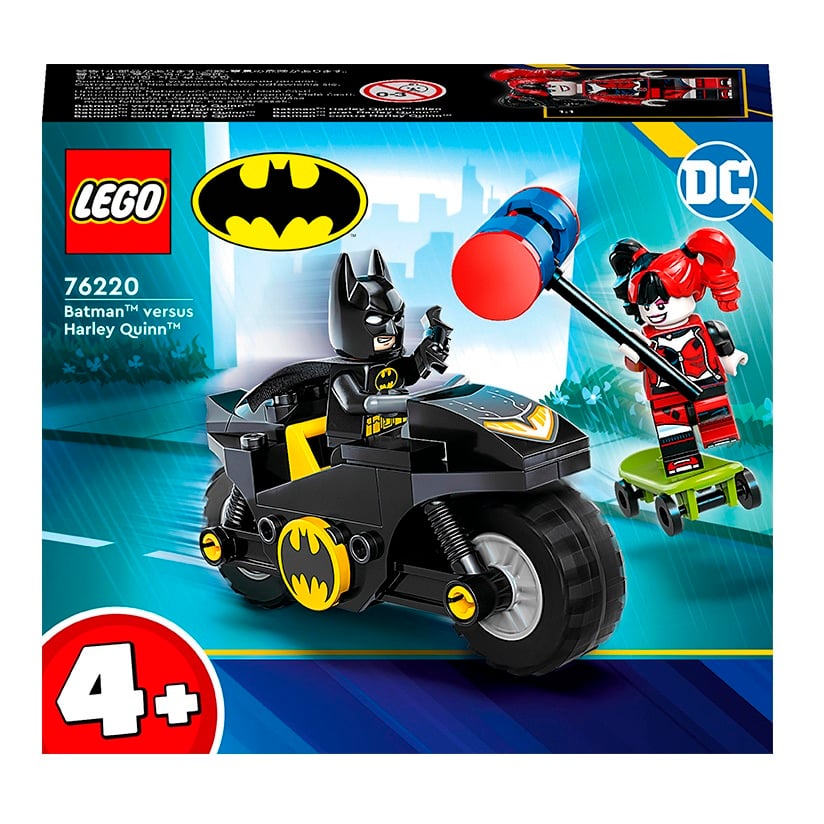 Конструктор LEGO Super Heroes DC Бетмен проти Харлі Квін, 42 предмети (76220) - фото 1