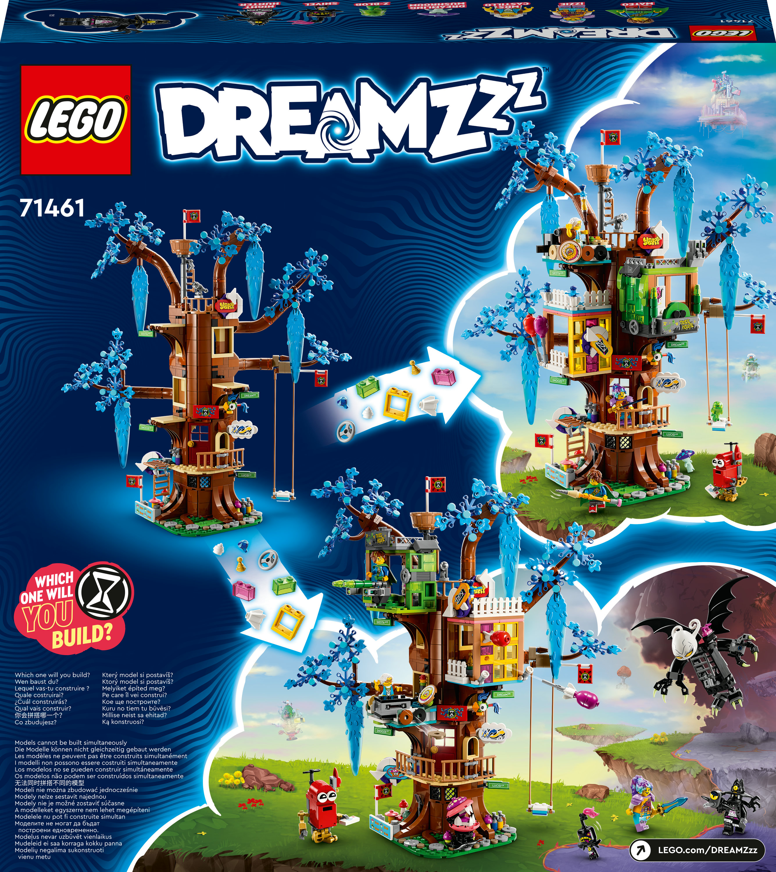 Конструктор LEGO DREAMZzz Казковий будиночок на дереві 1257 деталь (71461) - фото 9