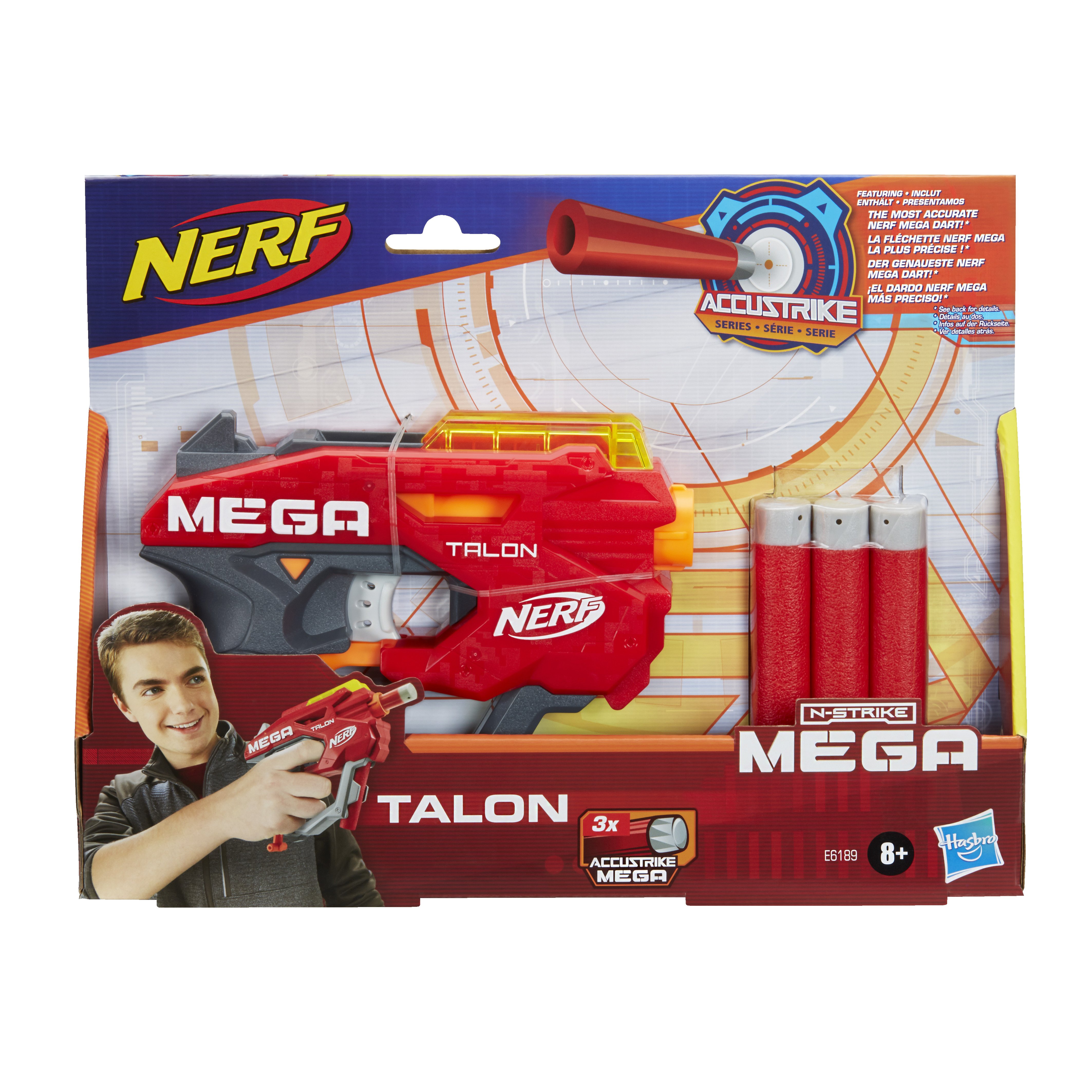 Бластер Hasbro Nerf Mega Talon (E6189) - фото 2
