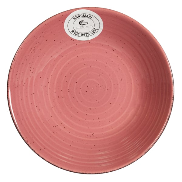 Тарелка суповая Cesiro Spiral, 21 см, розовый (A2345S/G139) - фото 1